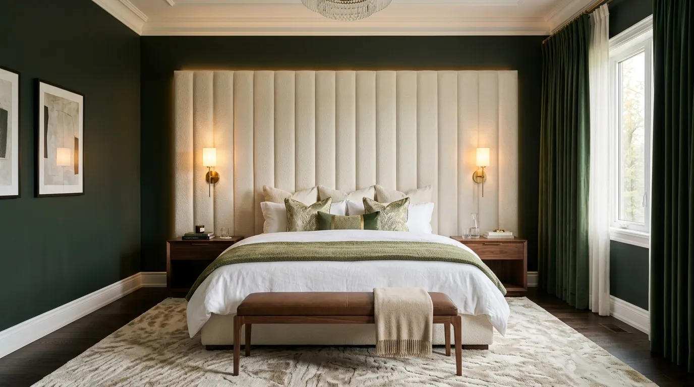 Oversized Upholstered Headboard