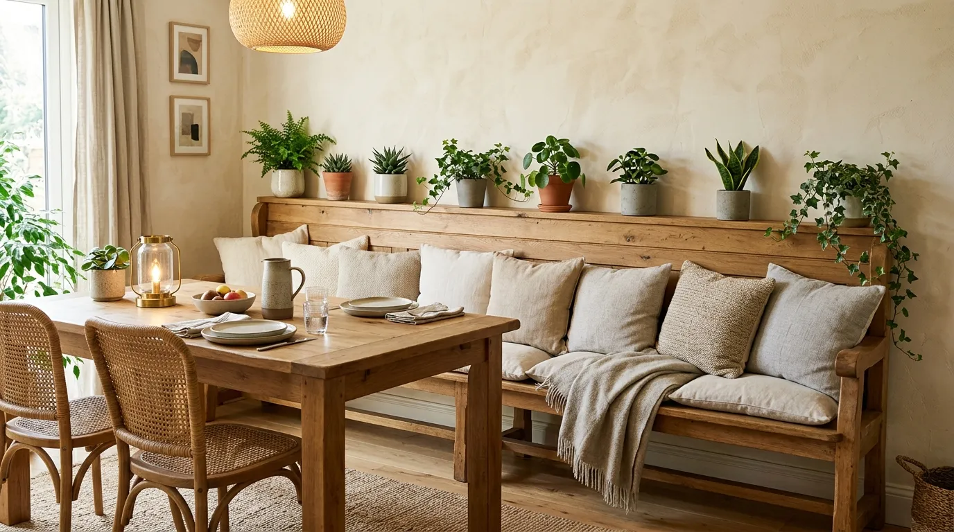 Bench Side Greenery