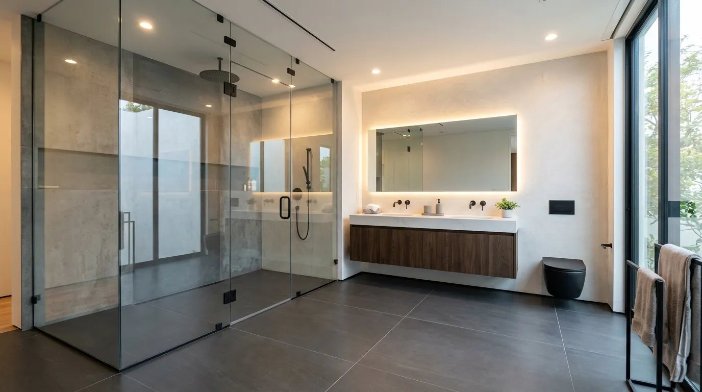 Frameless Glass Panels