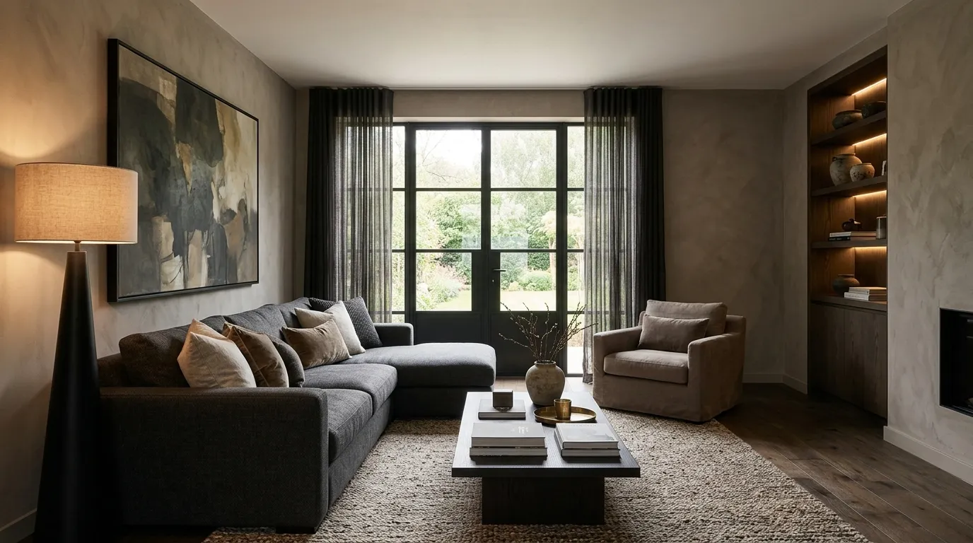 Moody Neutral Contrast