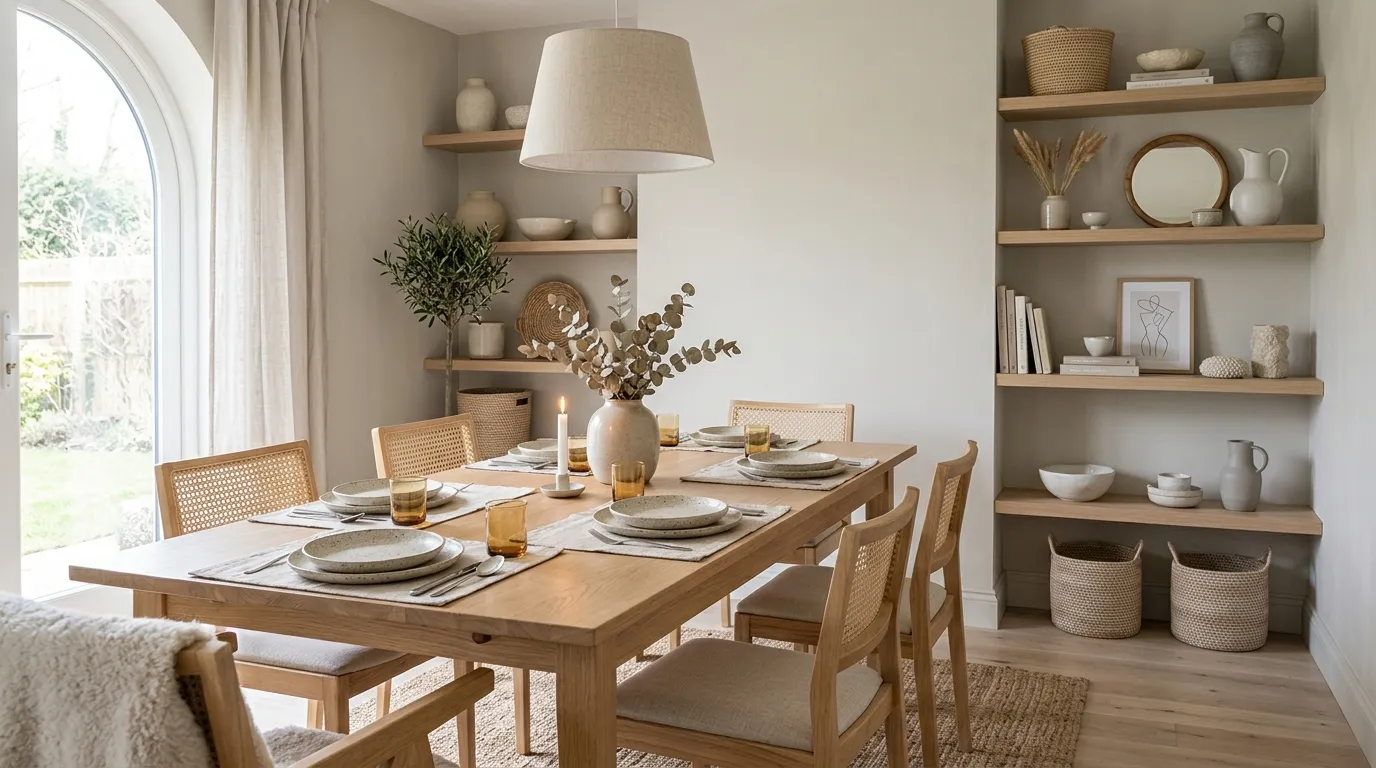 Neutral Tone Shelving