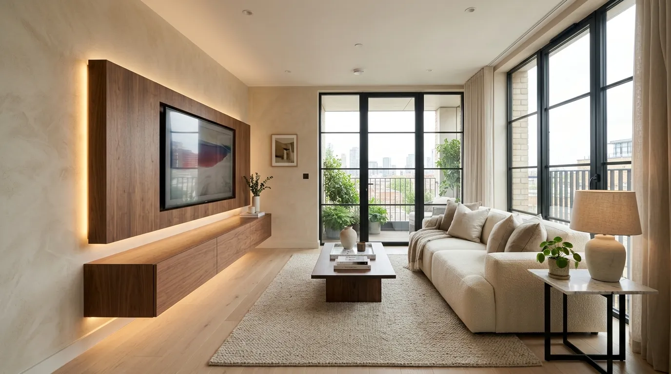Floating Media Walls