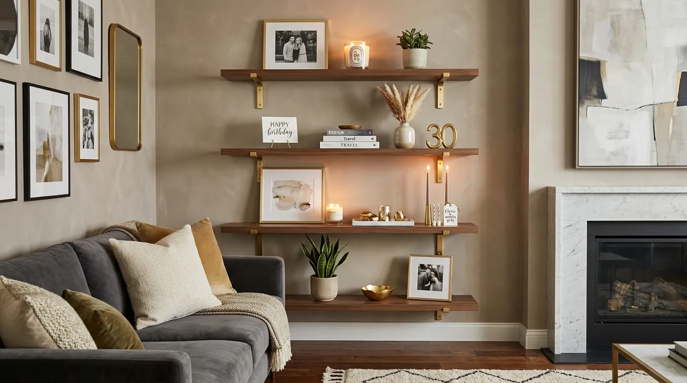 Floating Shelf Decor