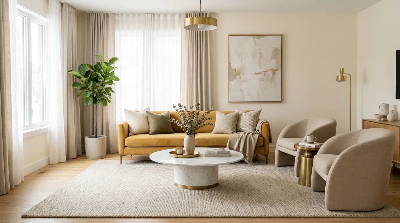 Golden Beige Harmony