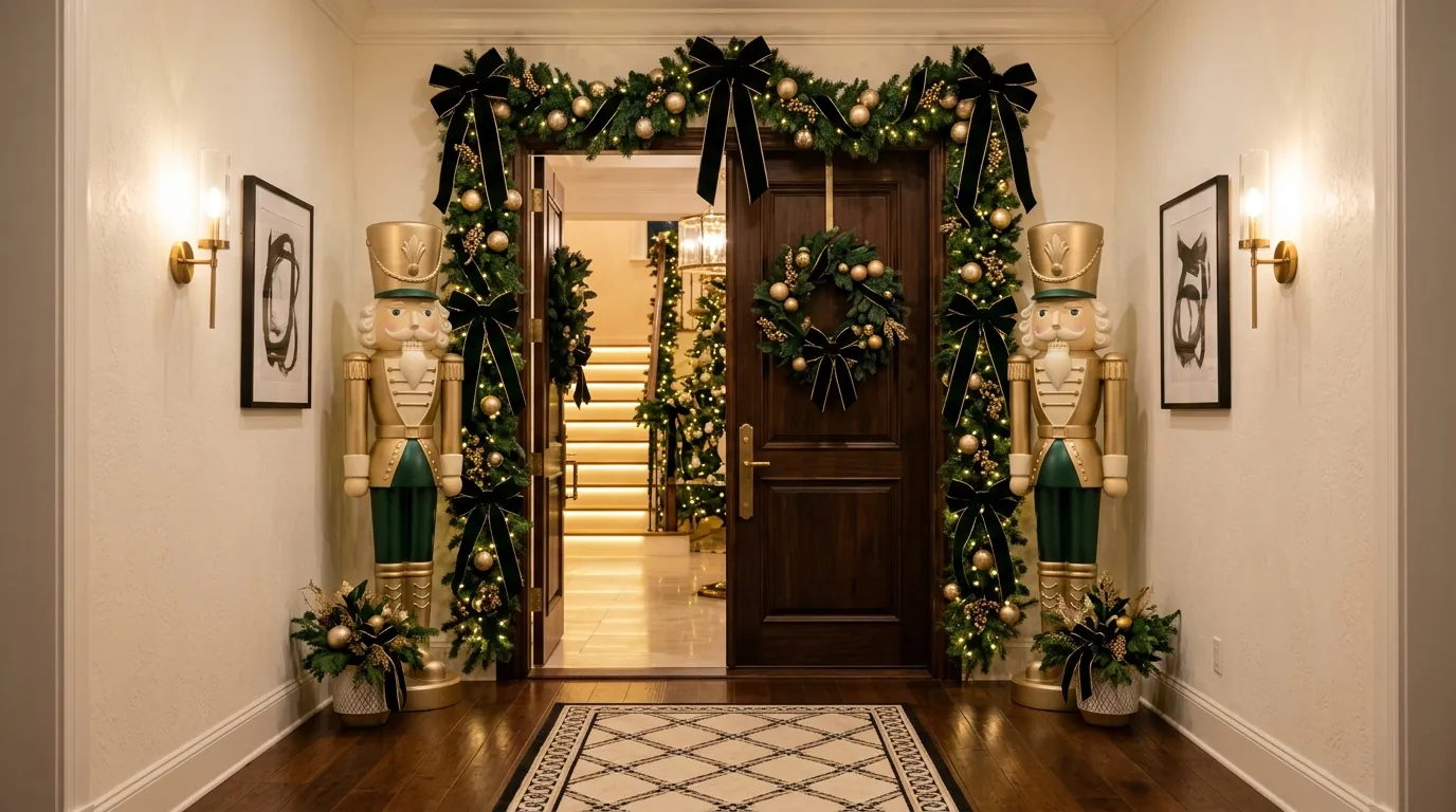 Luxe Nutcracker Entry