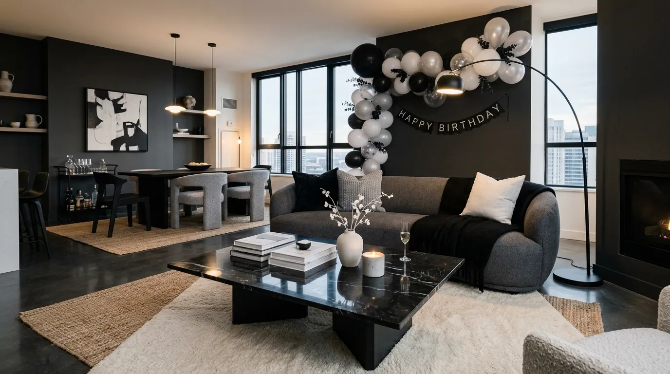 Monochrome Chic Setup