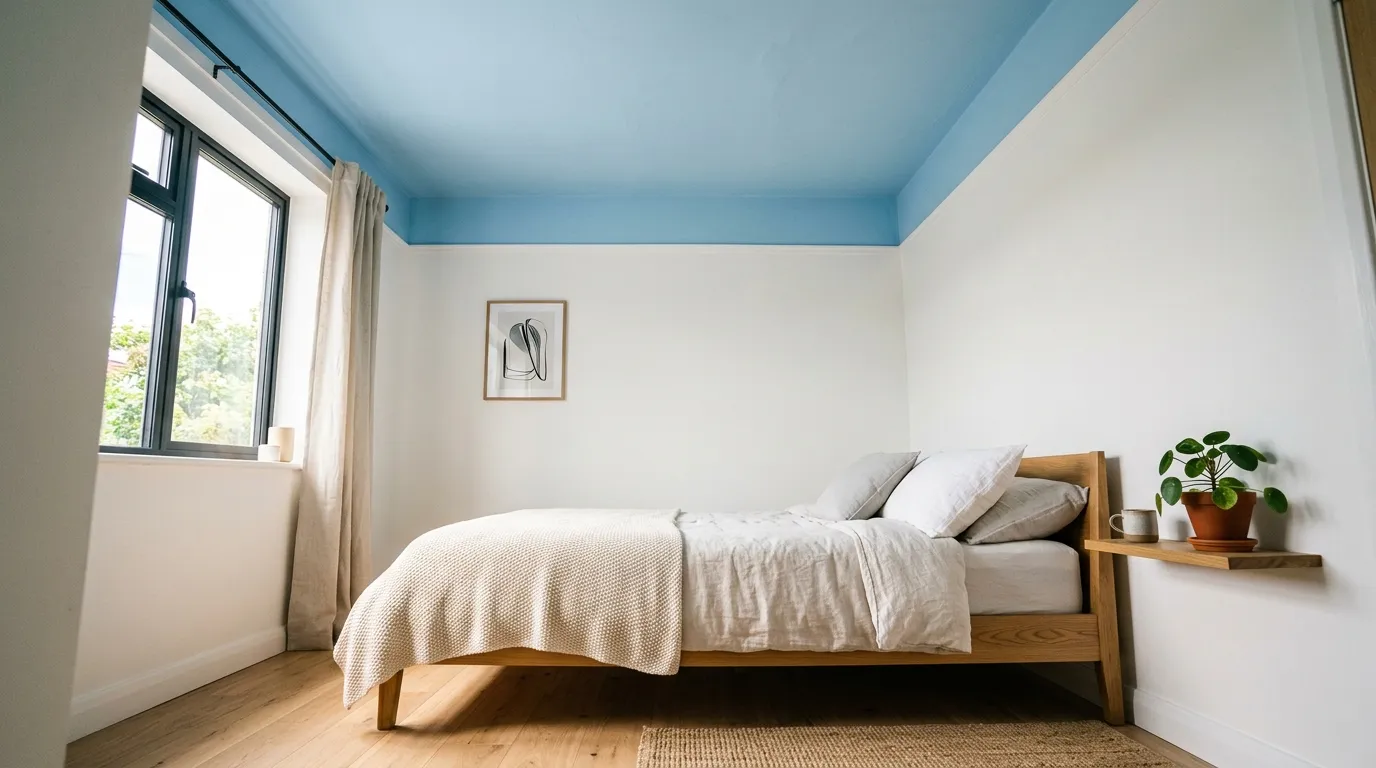 Painted Ceiling Accent