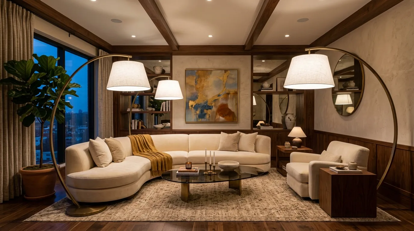 Sculptural Floor Lamps