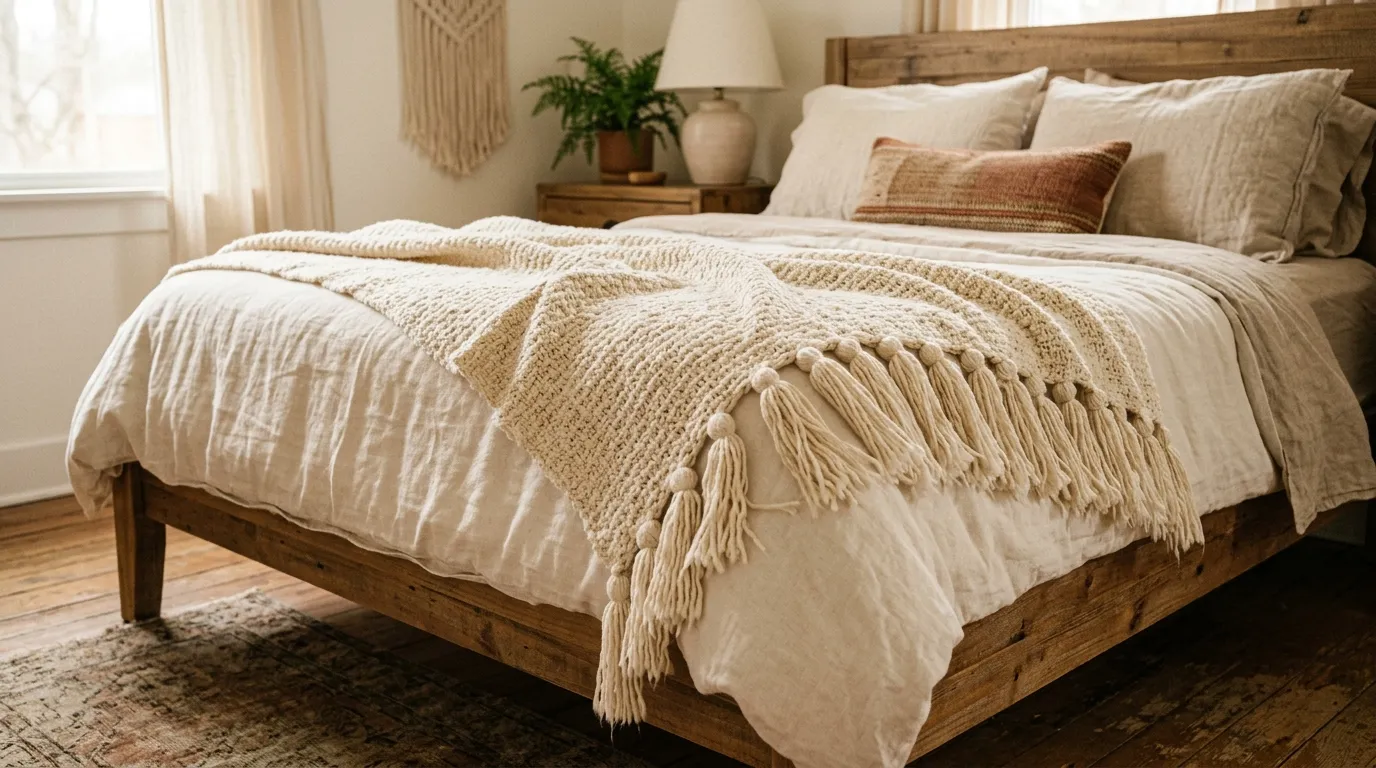 Tassel Throw Blankets