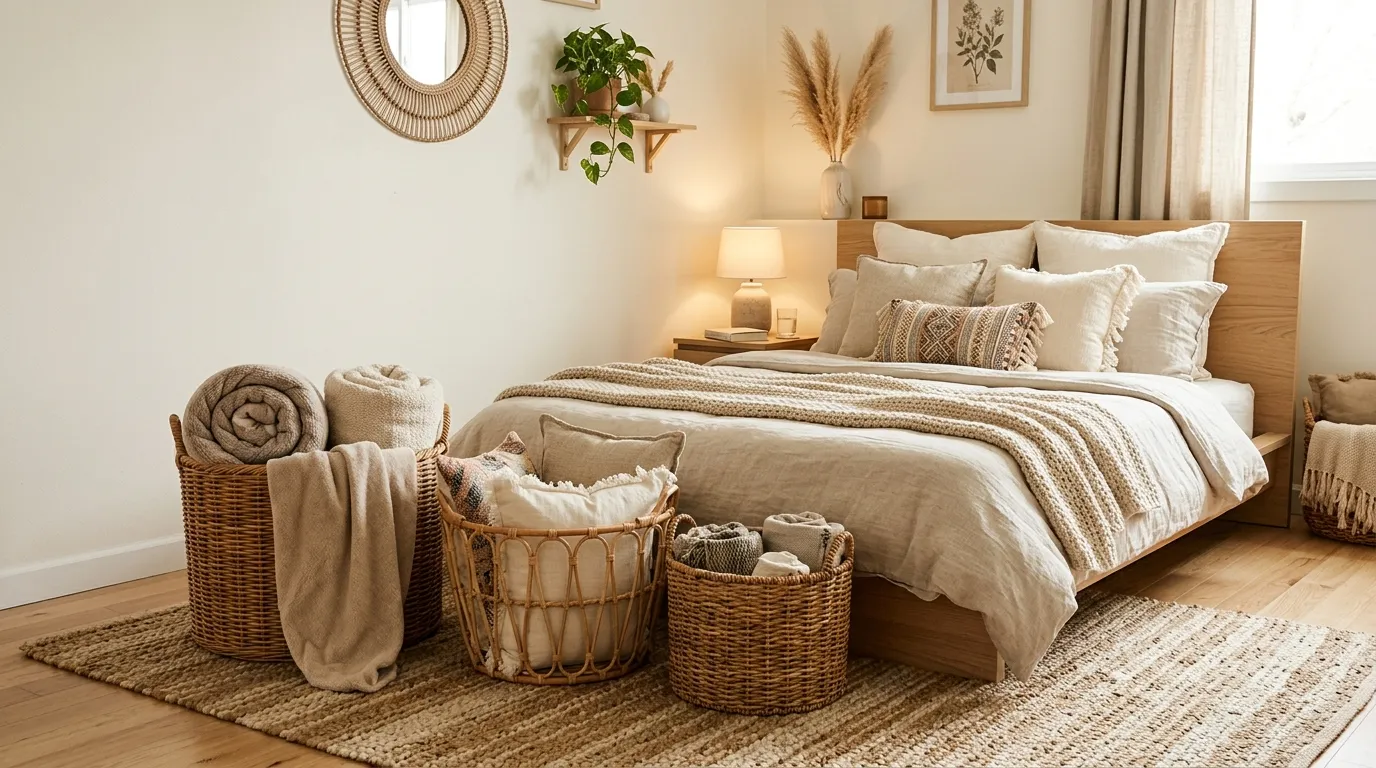 Wicker Storage Baskets
