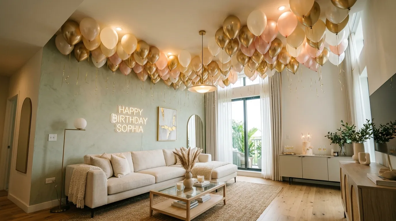 Balloon Ceiling Cluster