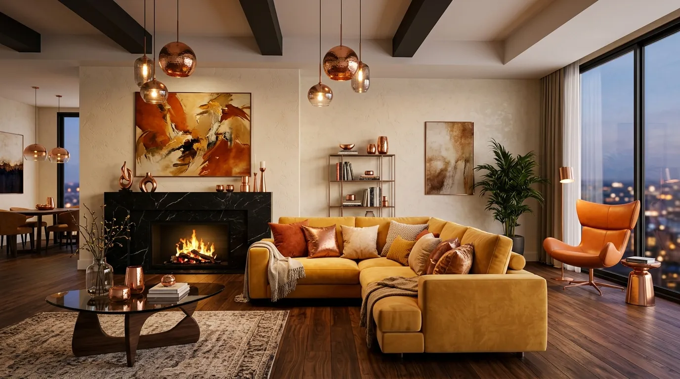 Burnished Copper Touches