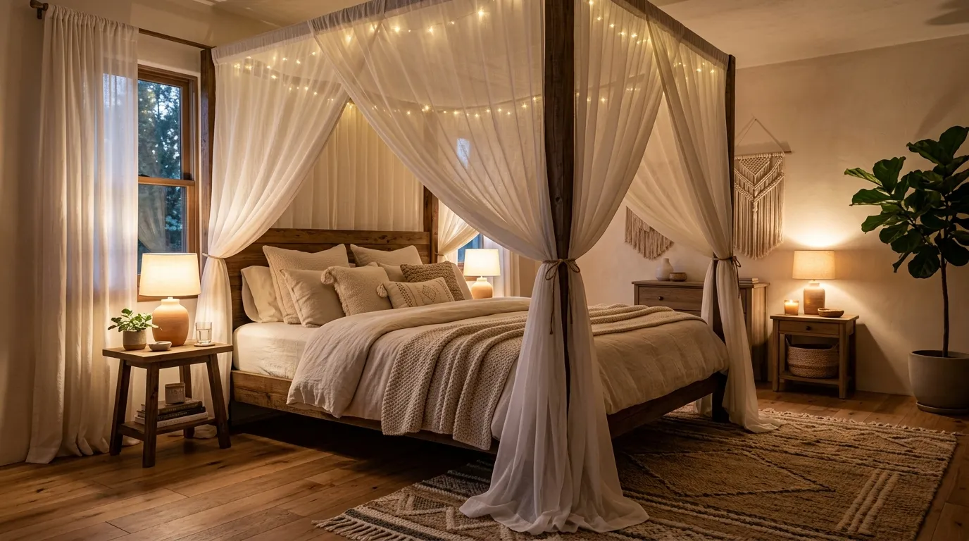 Canopy Bed Drapes