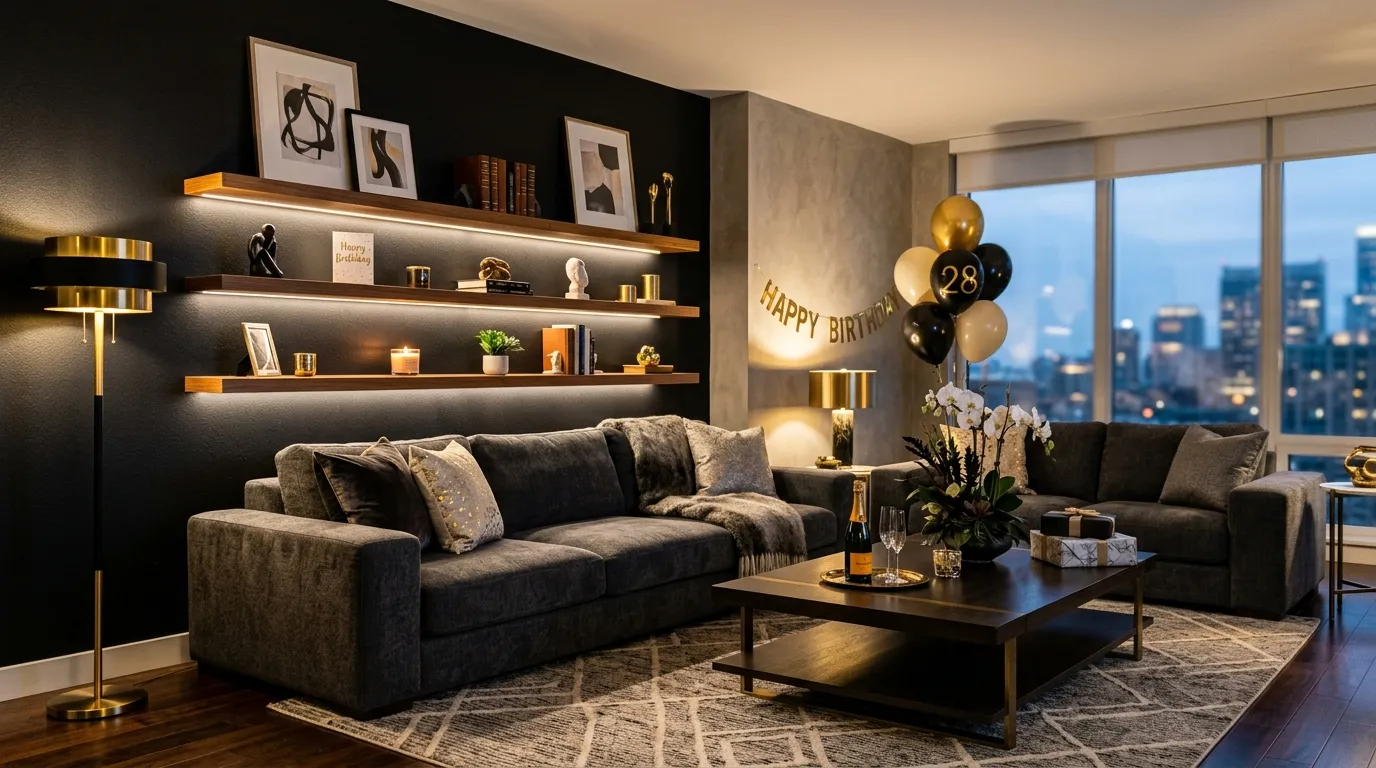 Floating Shelf Styling