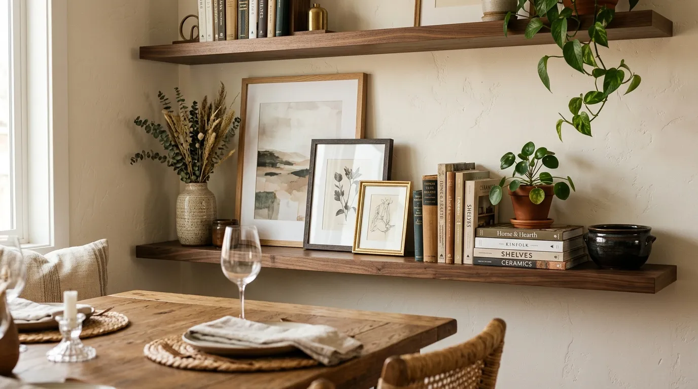 Layered Decor Shelves