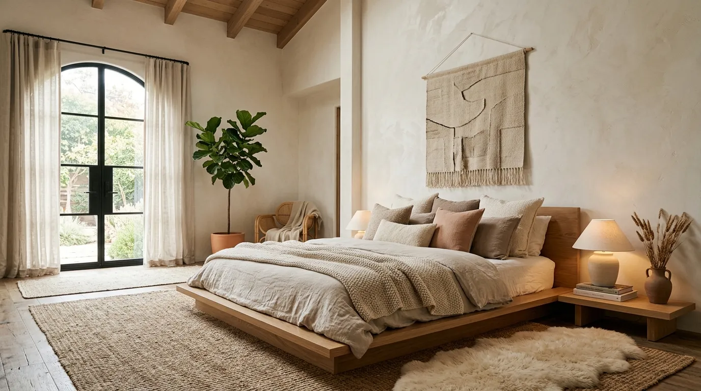 Low Platform Bed