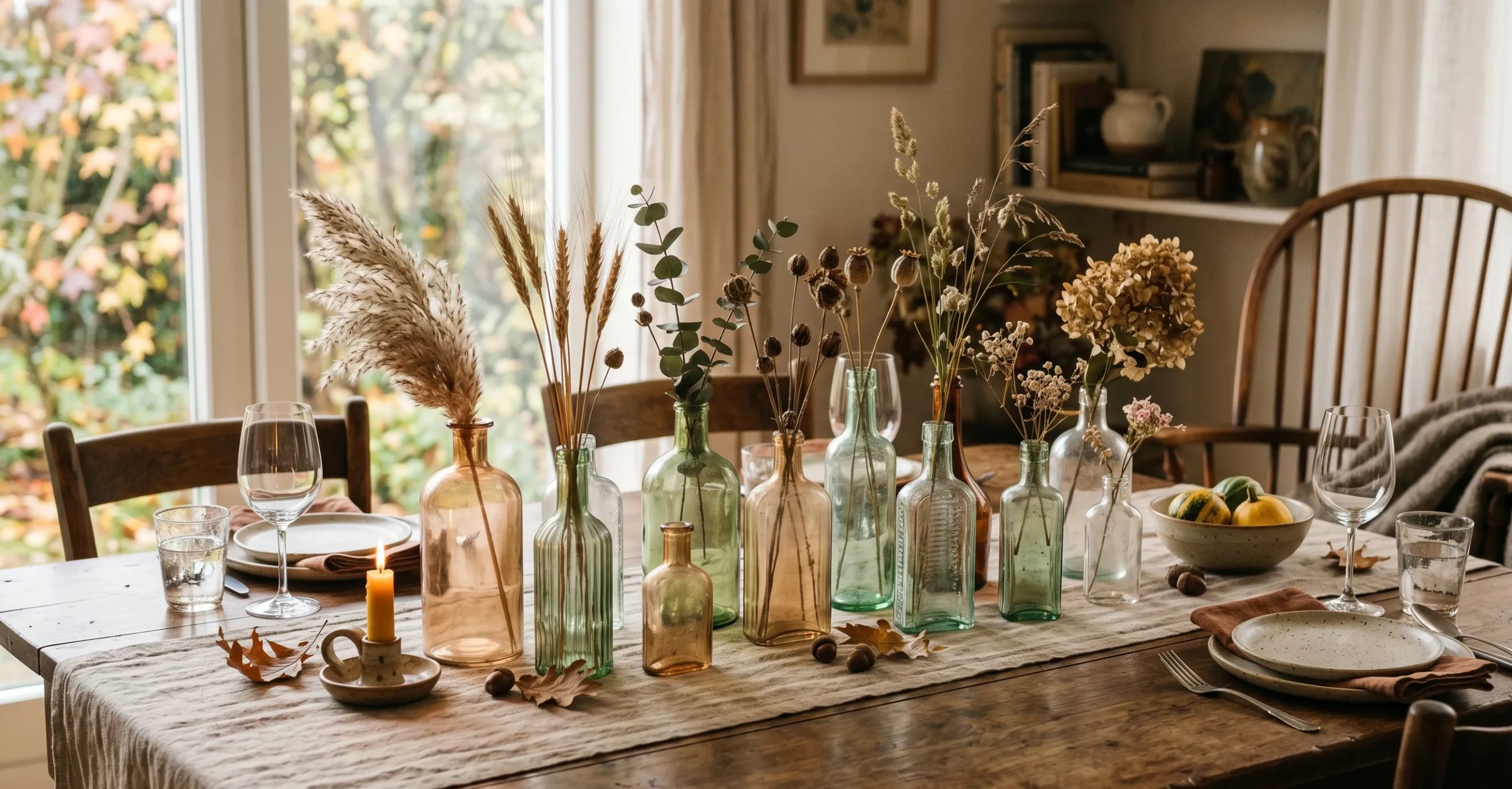 Vintage Bottle Decor