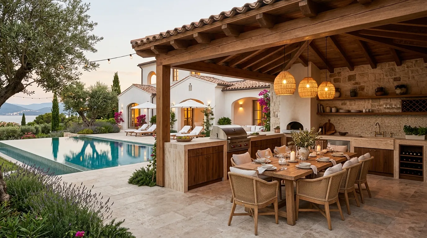 Covered Outdoor Kitchens