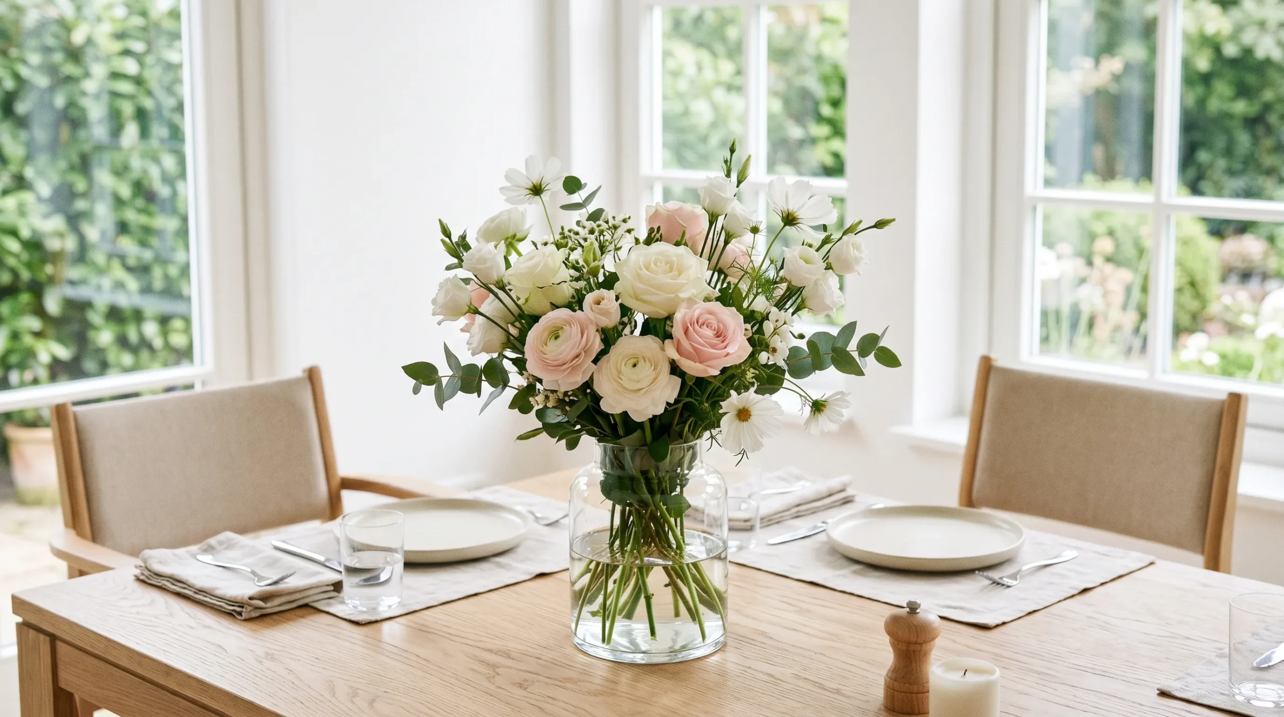 Glass Vase Florals