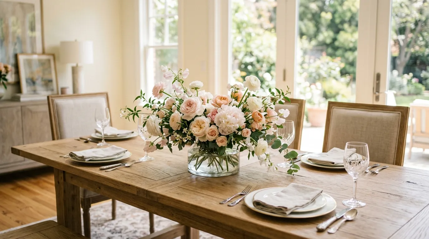 Low Floral Arrangement