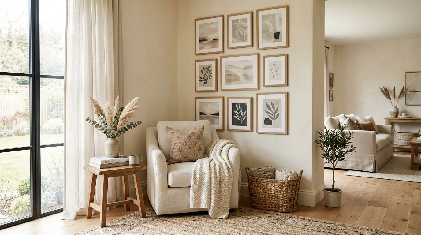 Neutral Gallery Wall