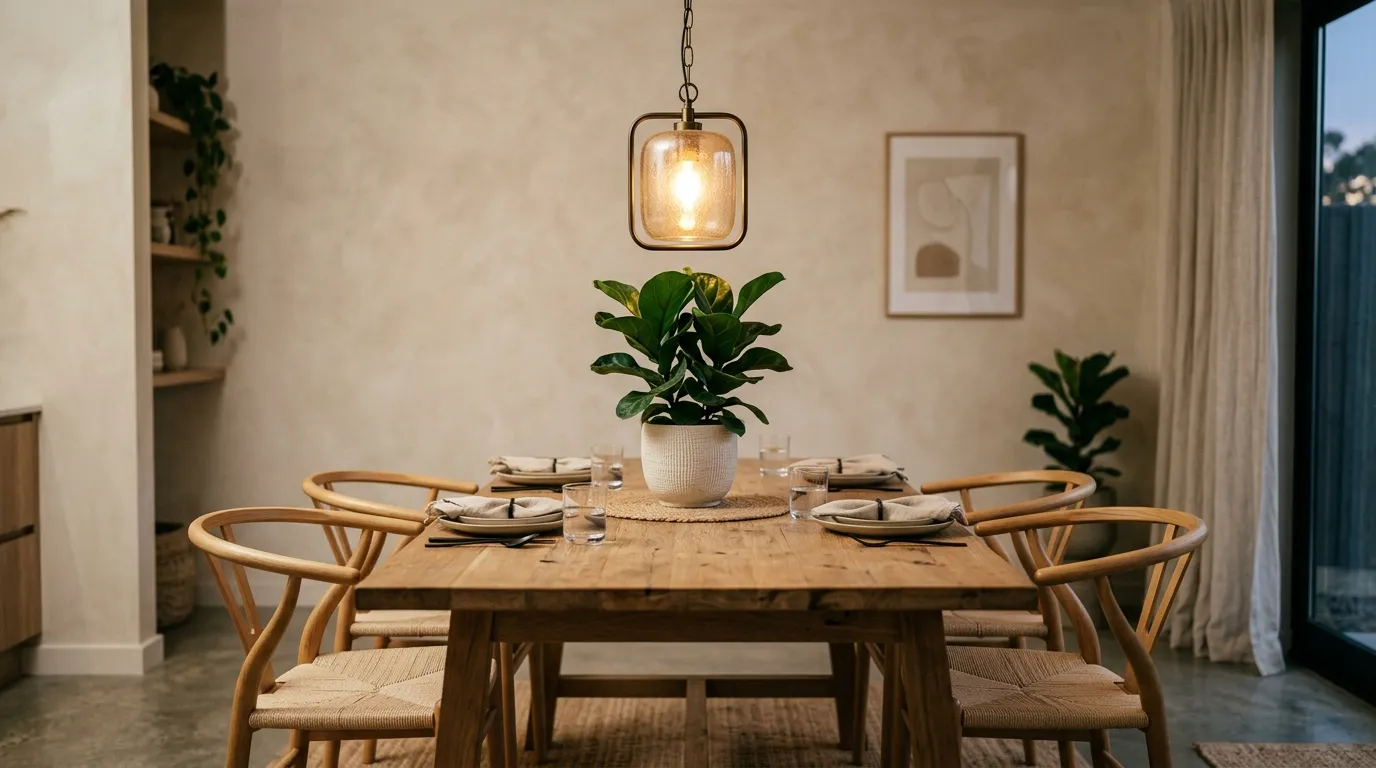 Pendant Light Plant Pairing