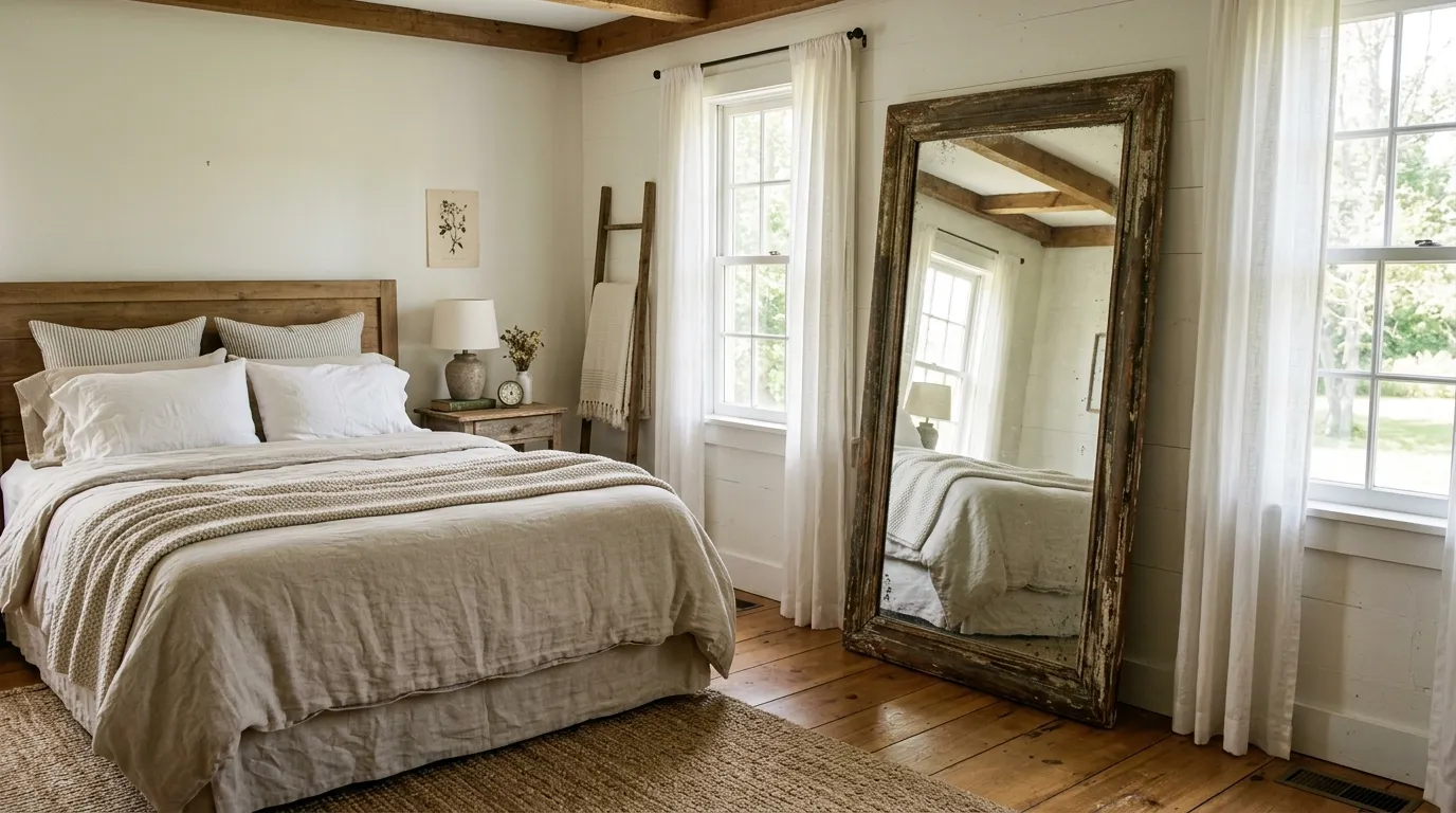 Antique Mirror Accent