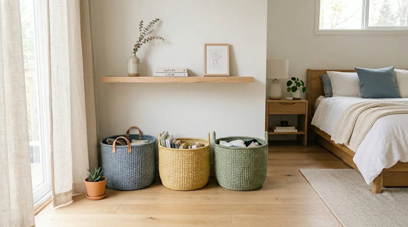 Colorful Storage Baskets