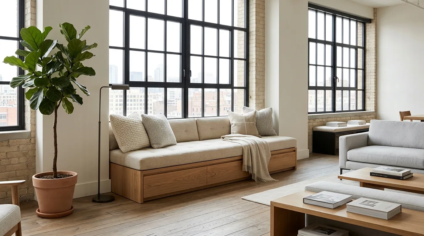 Hidden Storage Bench