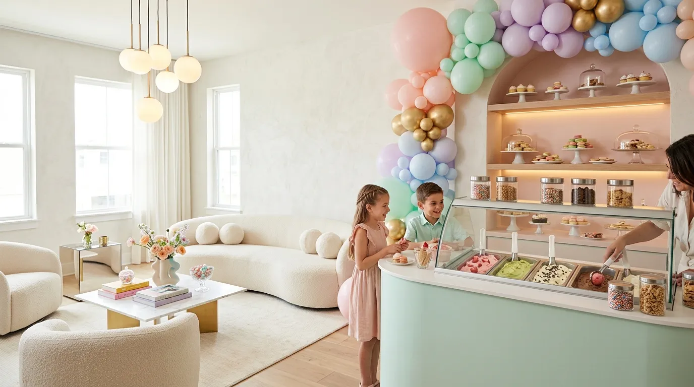 Ice Cream Bar Corner