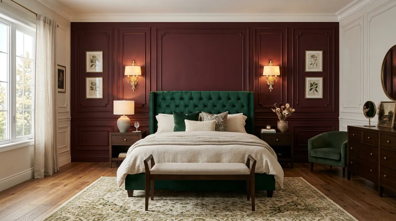 Paneled Accent Wall