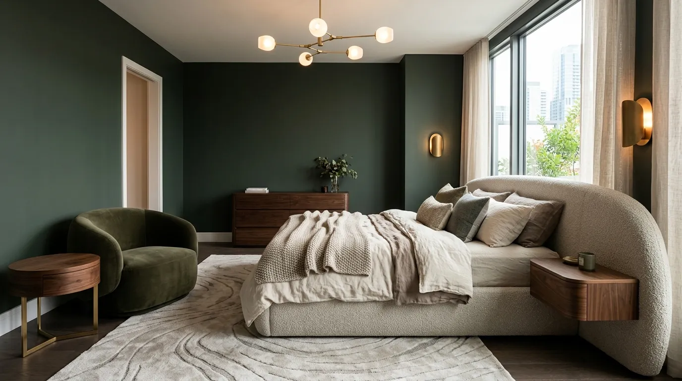 Curved Furniture Silhouettes