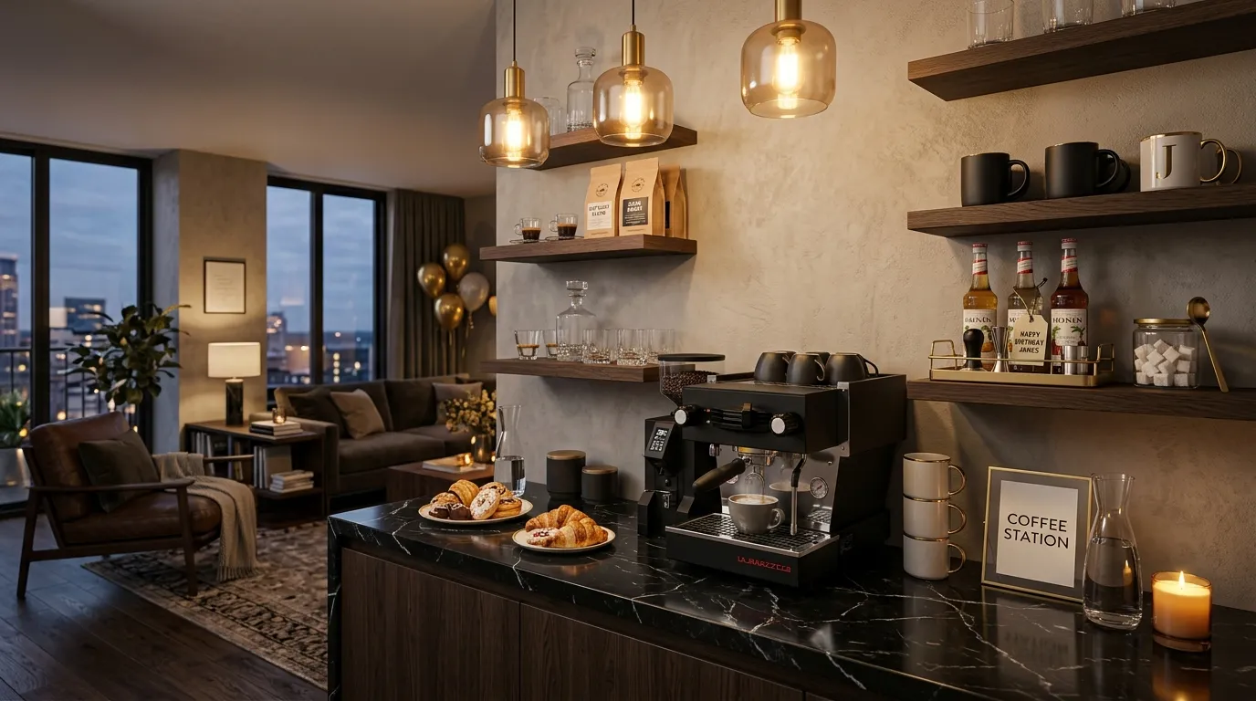 Designer Coffee Station