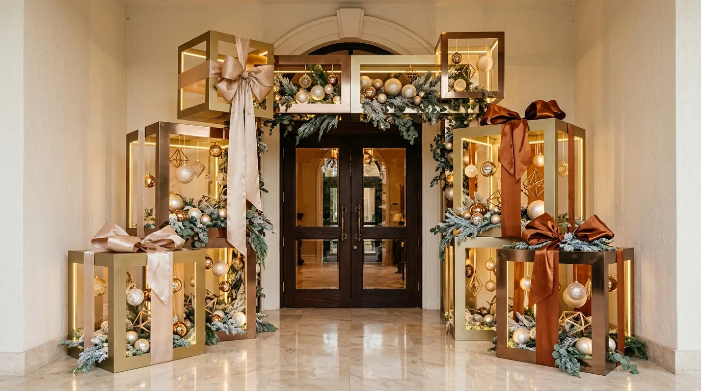 Metallic Gift Frames
