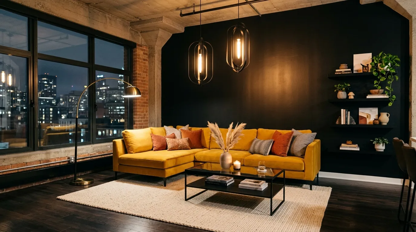 Mustard Black Contrast
