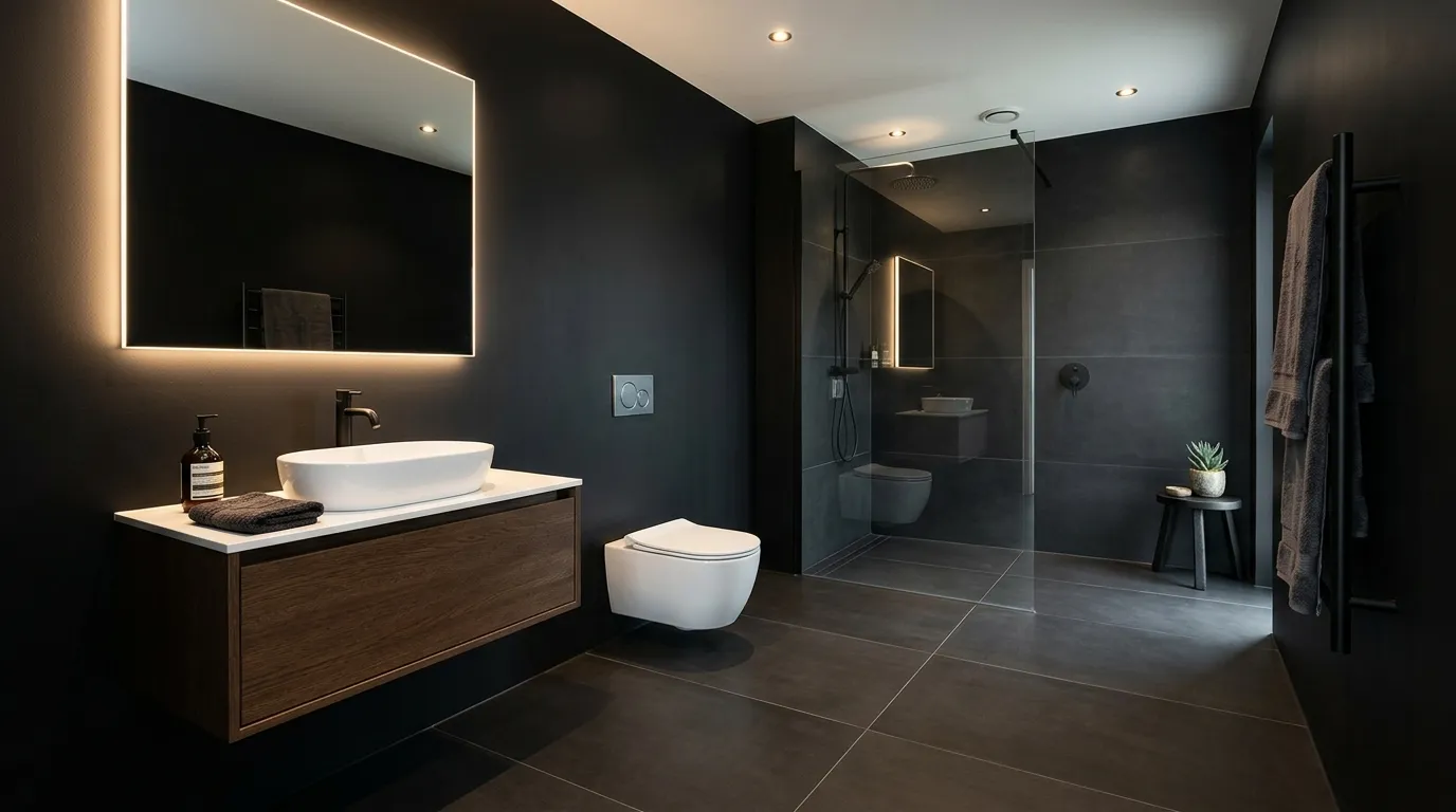 Floating Toilet Design