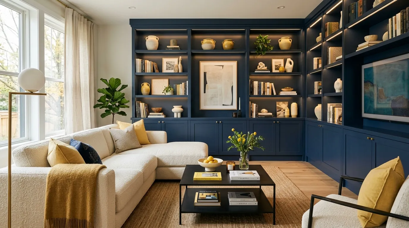 Golden Shelf Styling