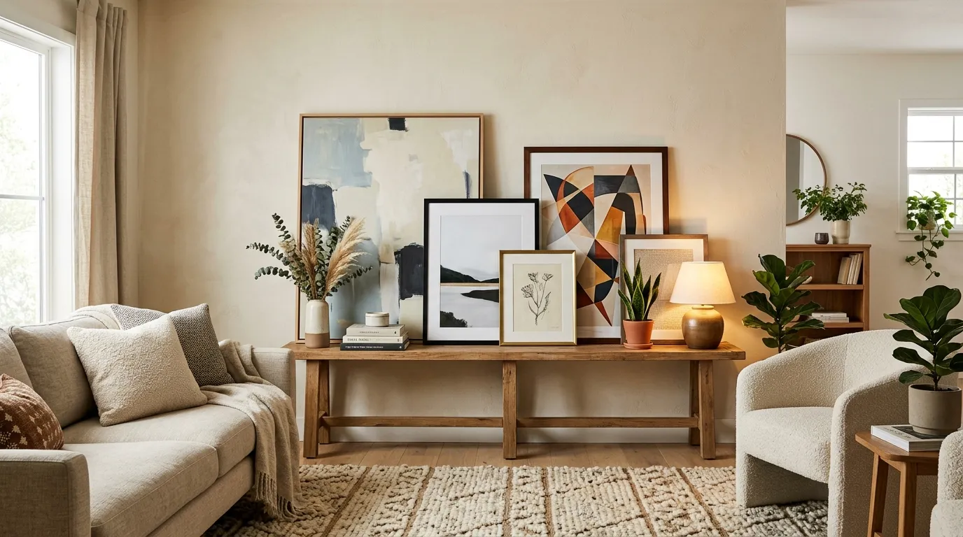 Layered Frame Leaning Style