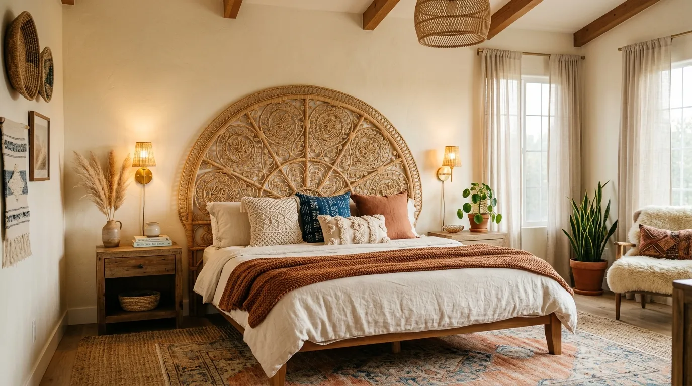 Statement Headboard Design
