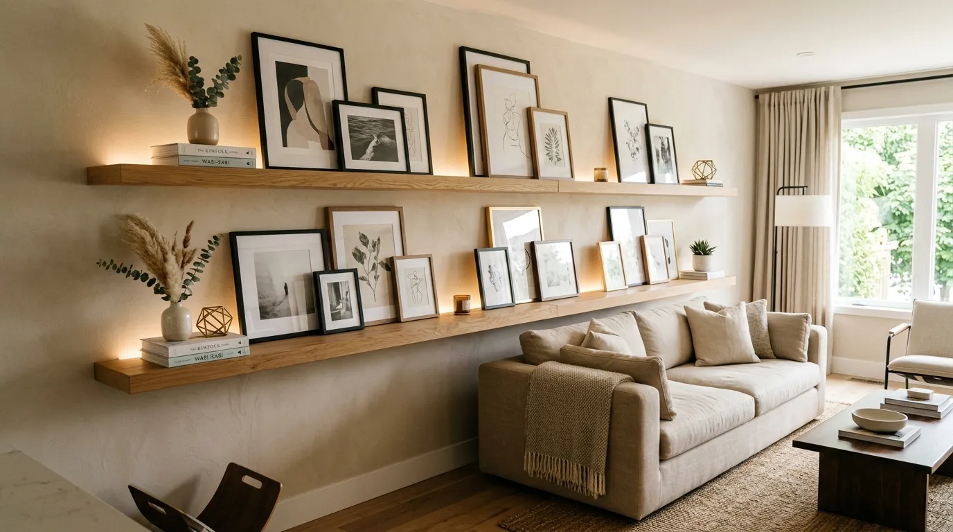 Floating Shelf Frames