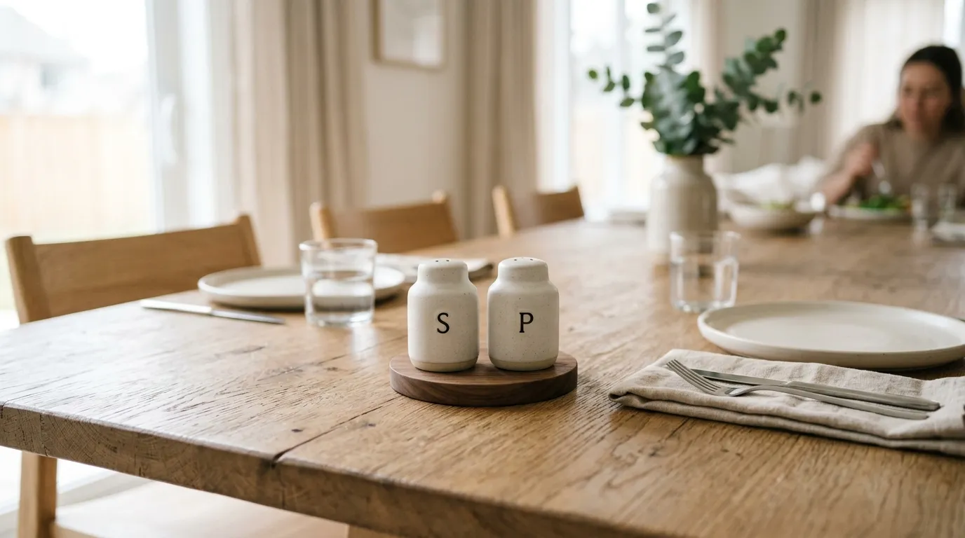 Minimal Salt Pepper Set