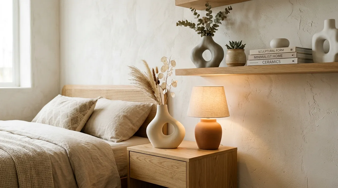 Sculpted Ceramic Decor