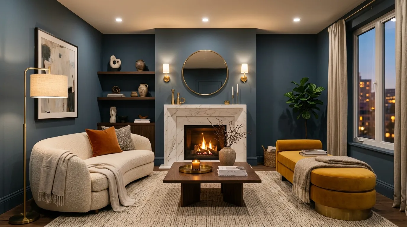 Slate Blue Elegance