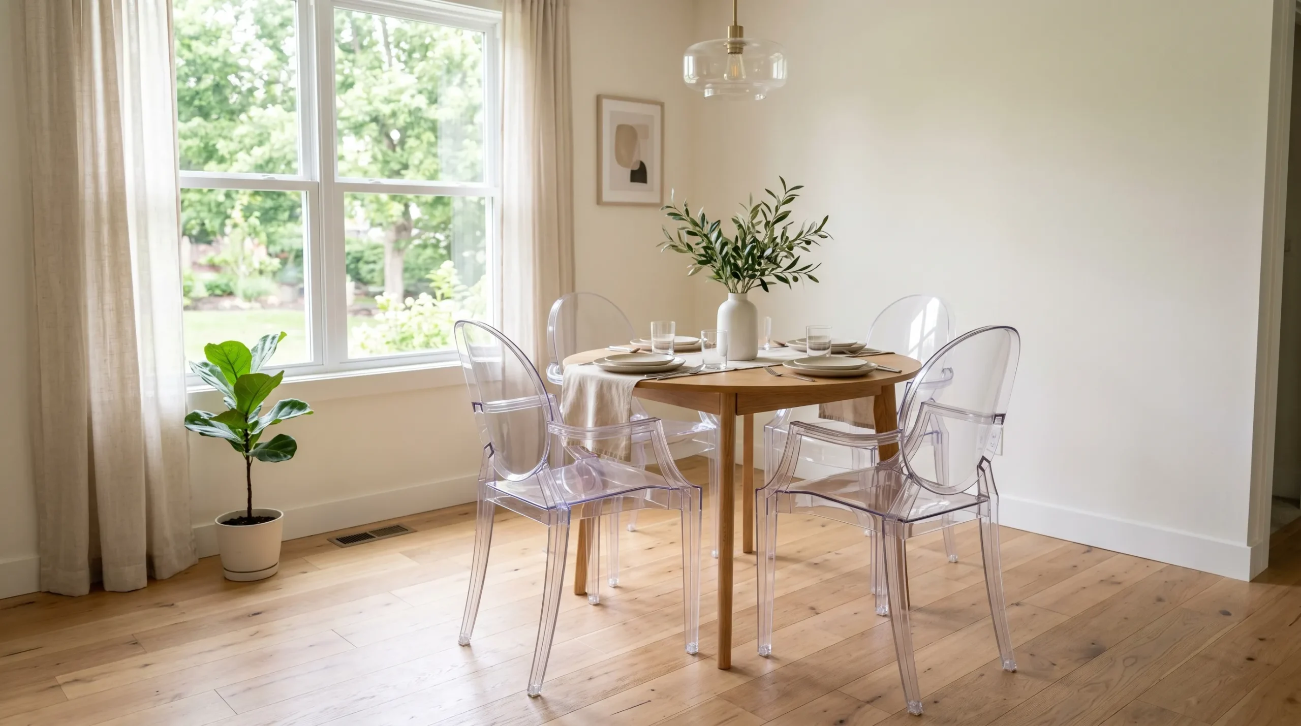 Transparent Acrylic Chairs