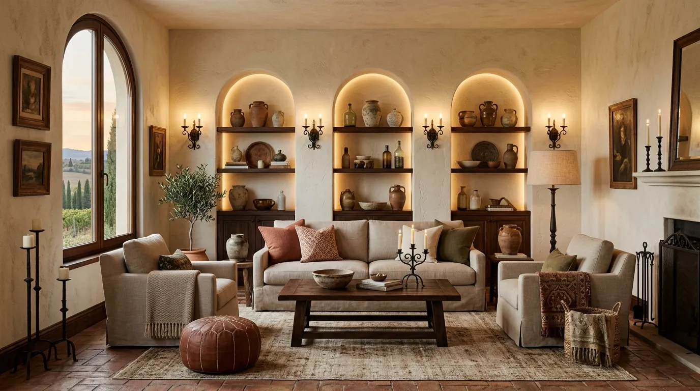 Arched Wall Niches