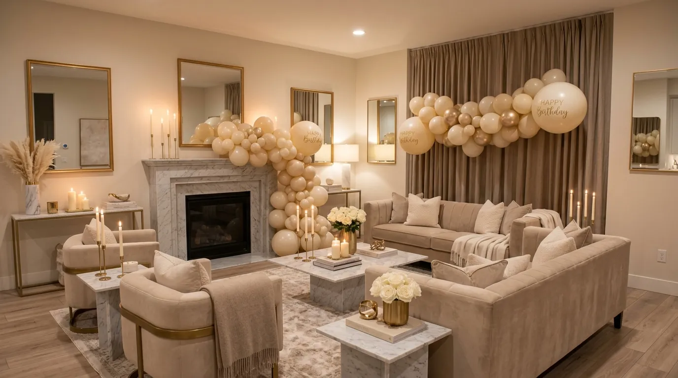 Candlelit Neutral Glam
