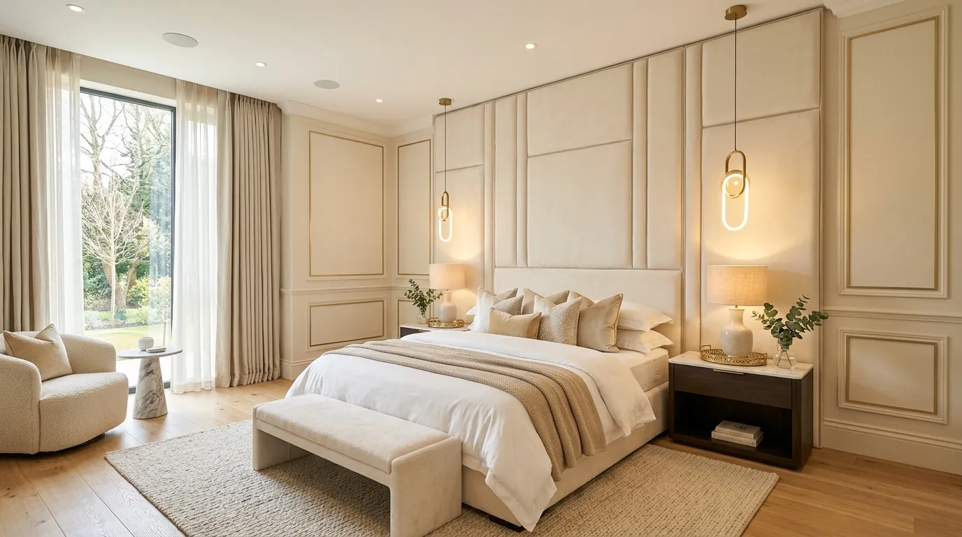 Floor-To-Ceiling Headboard