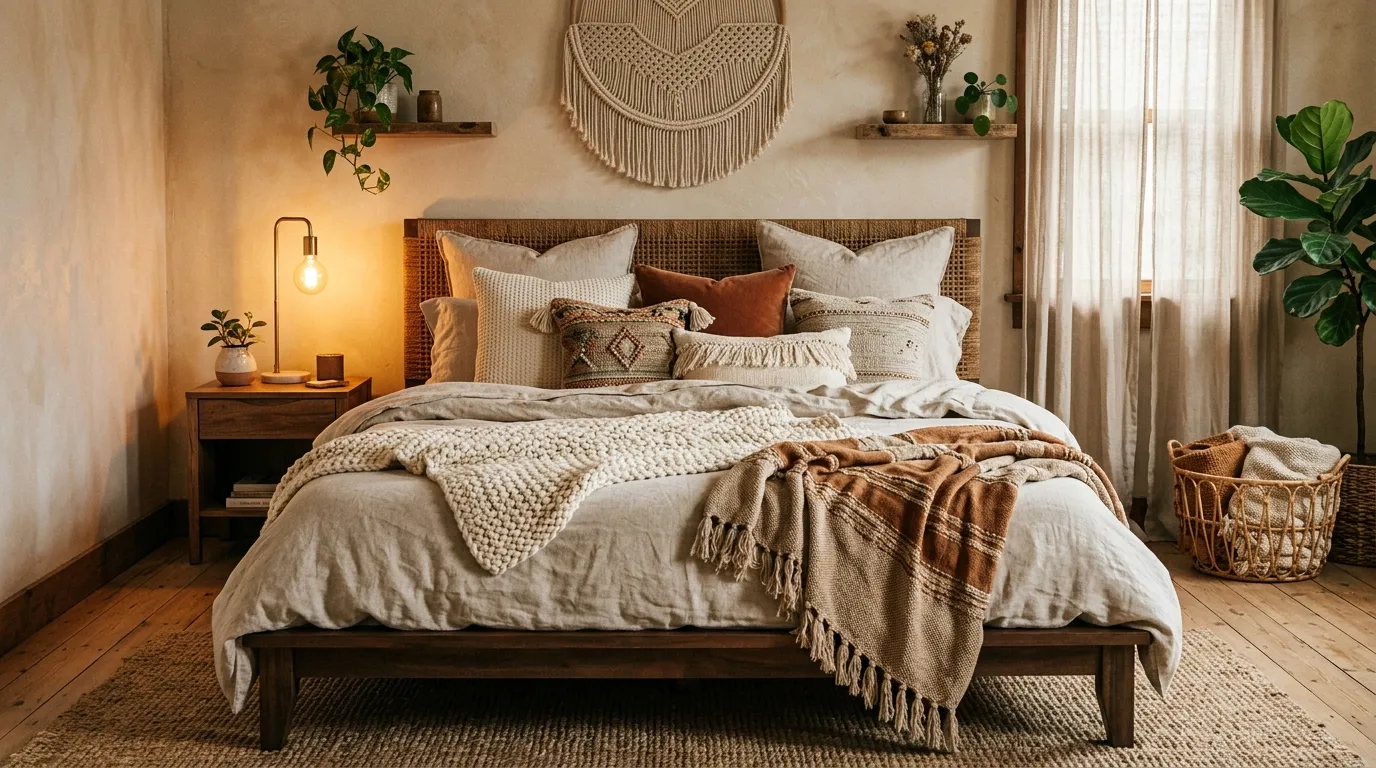 Layered Textured Bedding
