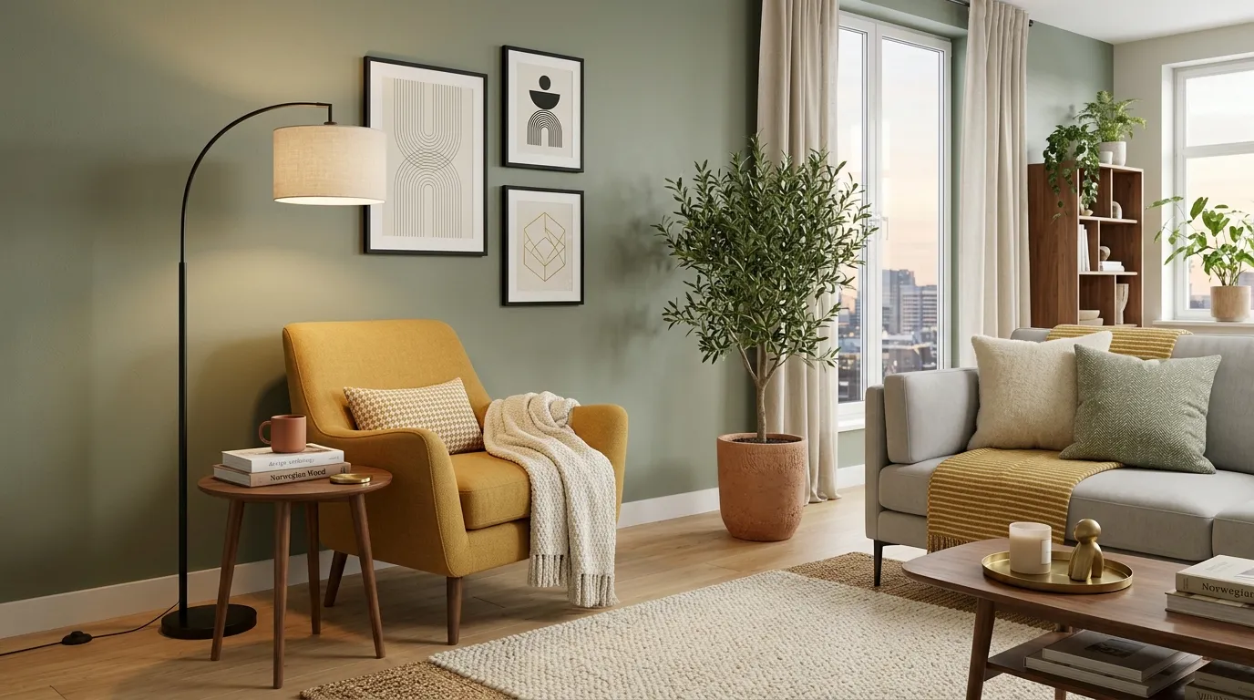 Mustard Accent Corners