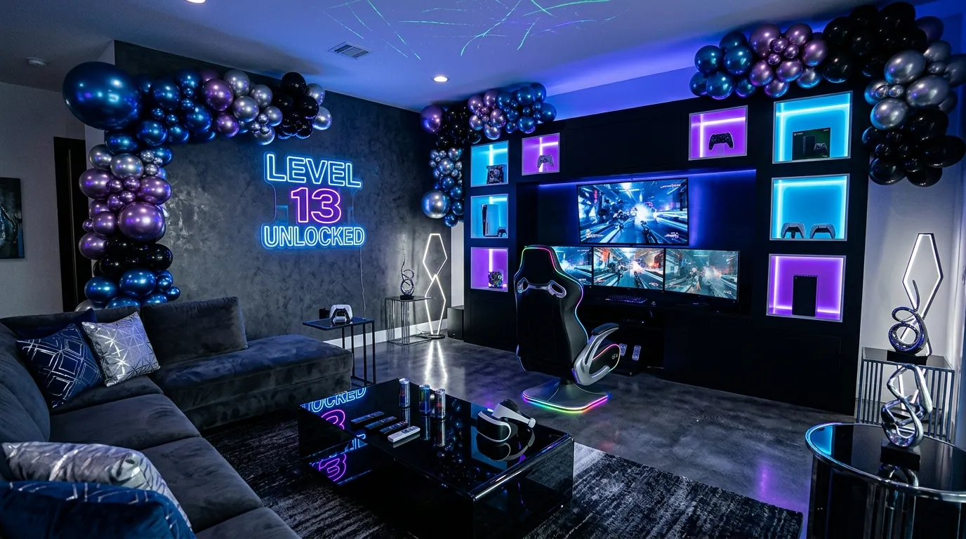 Neon Gaming Corner